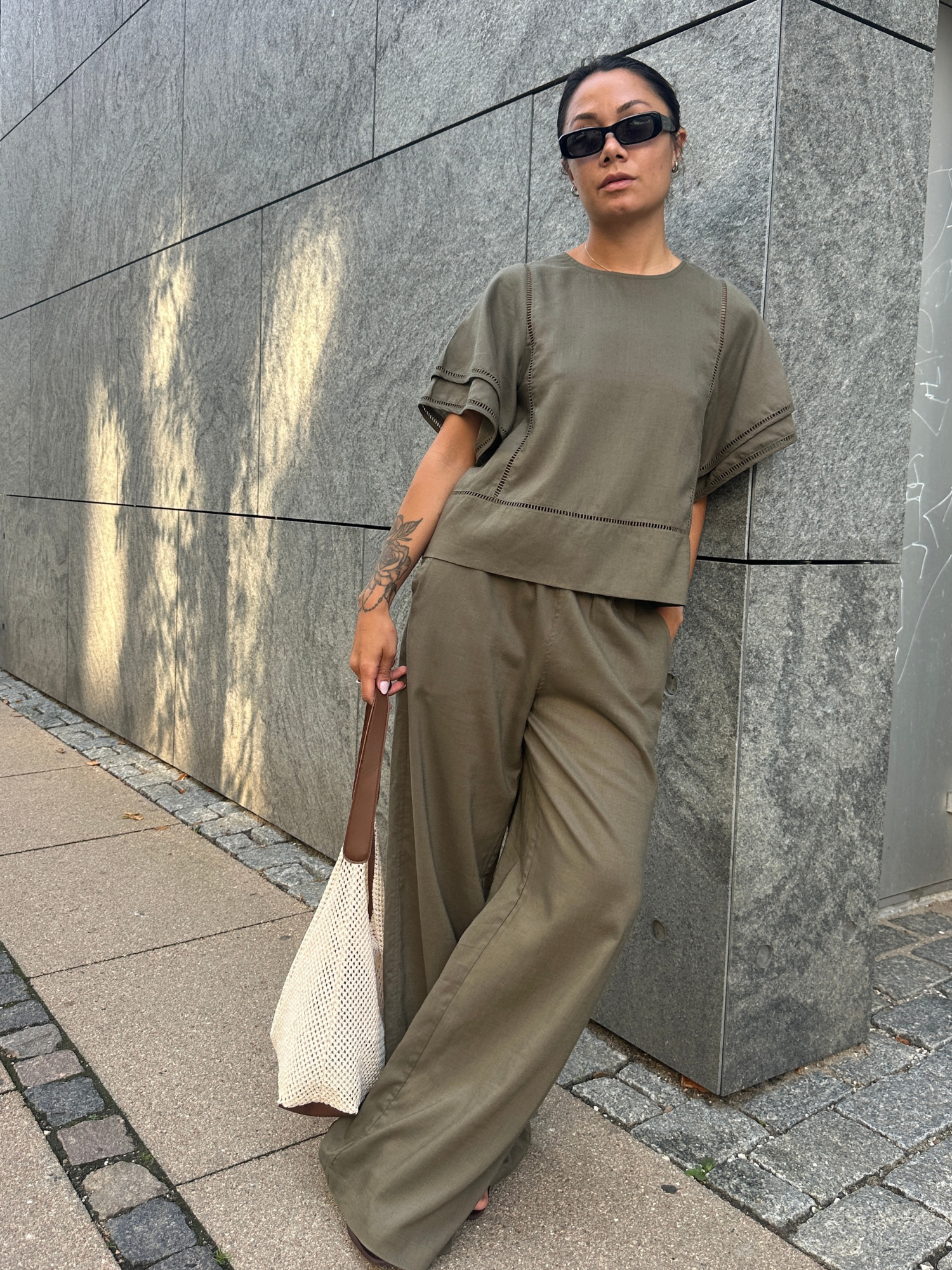 basic-apparel-carina-pants-leinenhose-sea-turtle-gr-n image 8