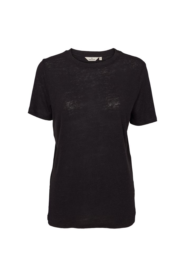 basic-apparel-kali-tee-t-shirt-black-leinenmix image 4