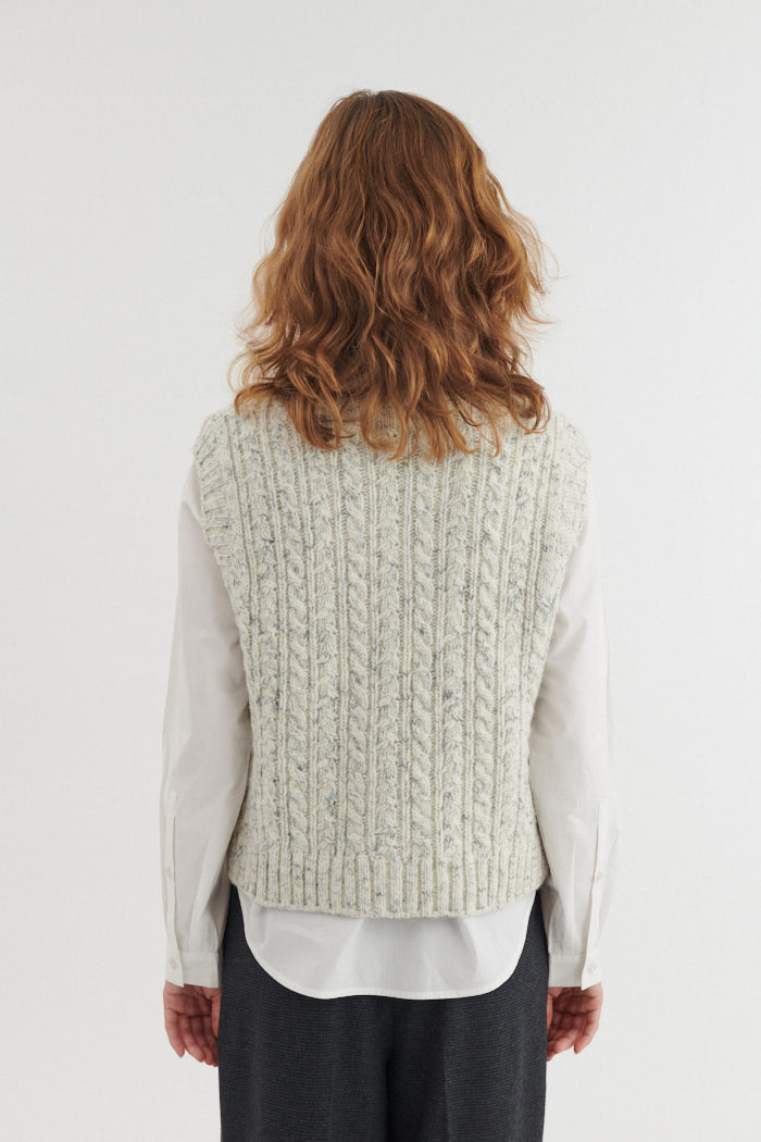 basic-apparel-asta-vest-strickweste-dutch-blue-wolle image 3