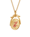 fable-england-echinacea-initial-kette-e-gold image 7