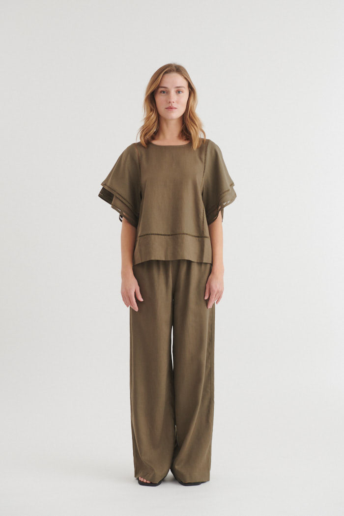 basic-apparel-carina-ss-blouse-bluse-sea-turtle-leinen image 5