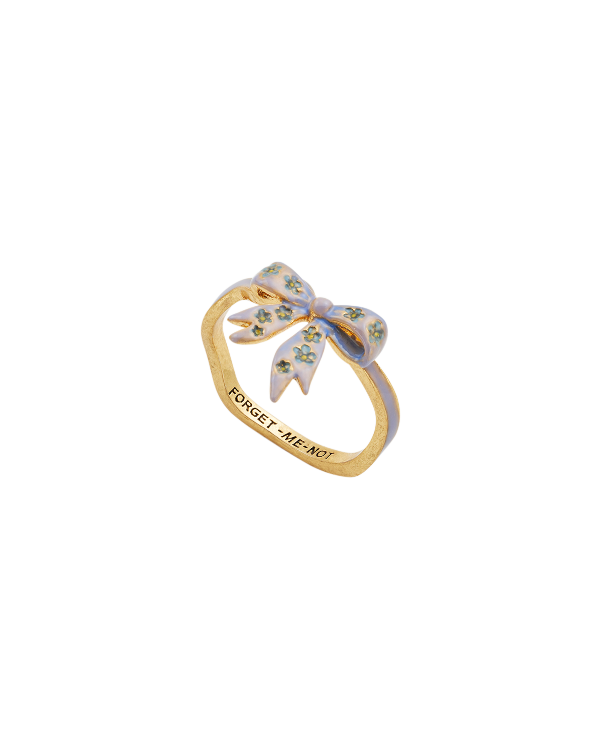 fable-england-forget-me-not-schleifen-ring-gold-medium image 1