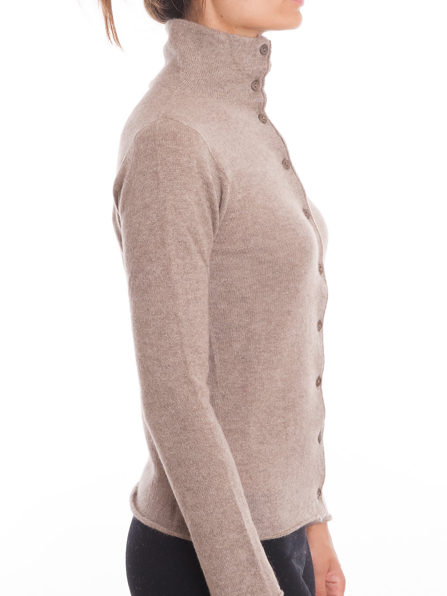dalle-piane-cashmere-strickjacke-kaschmir-knopfleiste-damen image 4