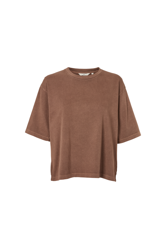 basic-apparel-boni-ss-t-shirt-t-shirt-fondue-fudge-bio image 5
