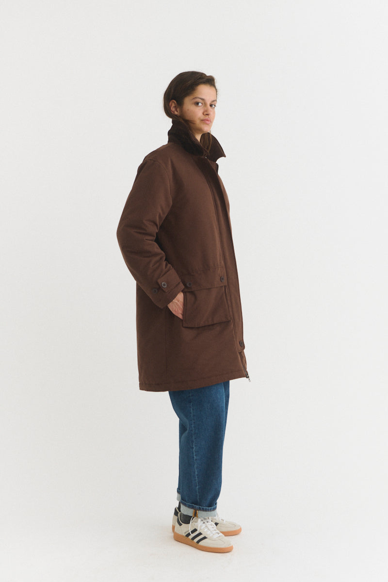basic-apparel-outerwear-asani-coat-mantel-braun-bio image 2