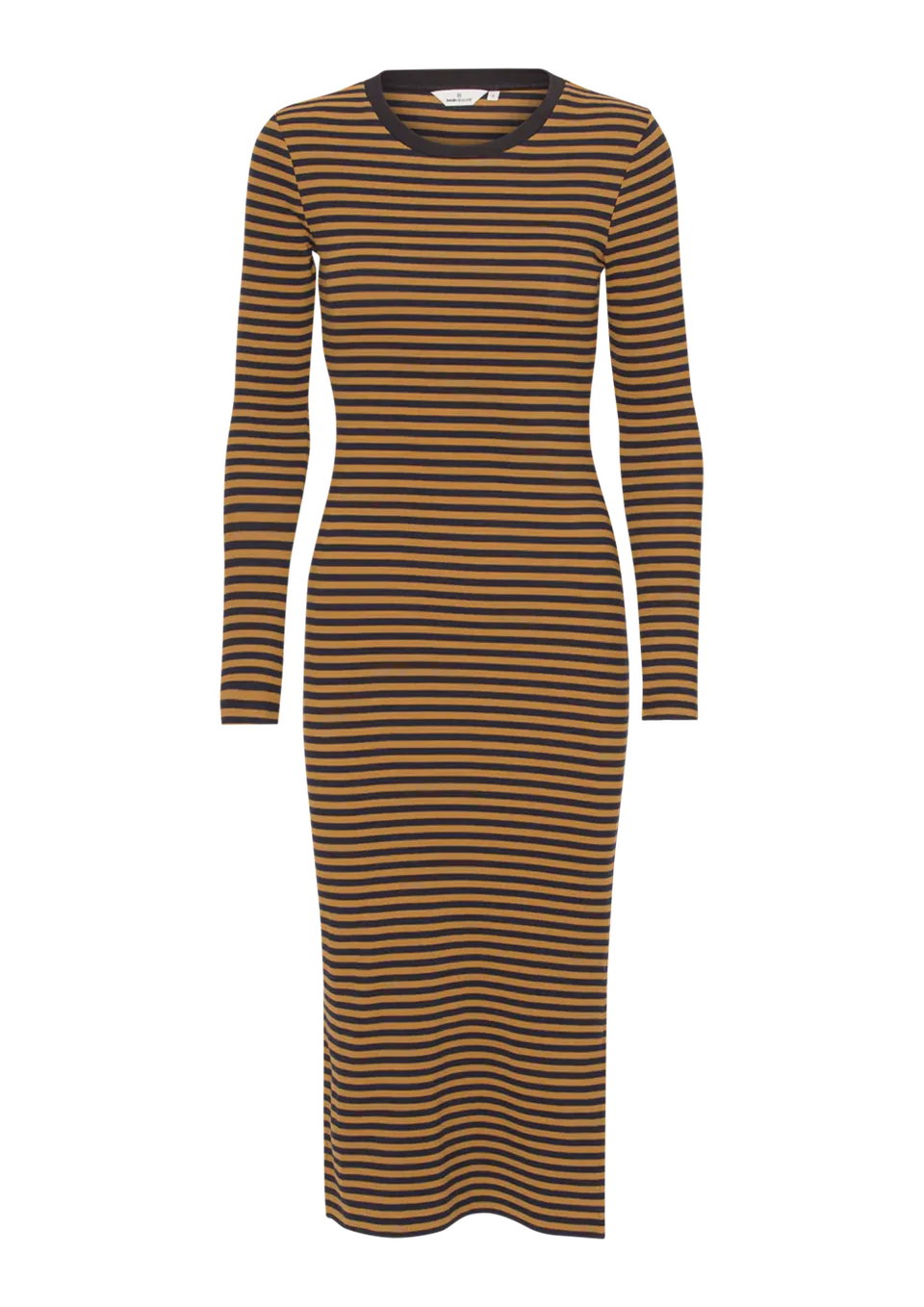 basic-apparel-ludmilla-long-dress-maxikleid-bronze-stretch image 1