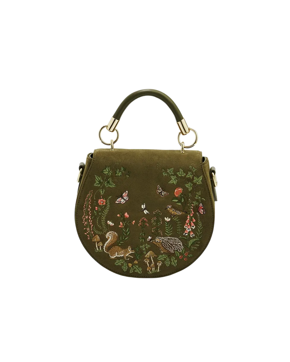 fable-england-charlotte-satteltasche-handtasche-khaki-stickerei image 1