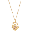 fable-england-l-initial-lavender-gold-halskette-initial image 5