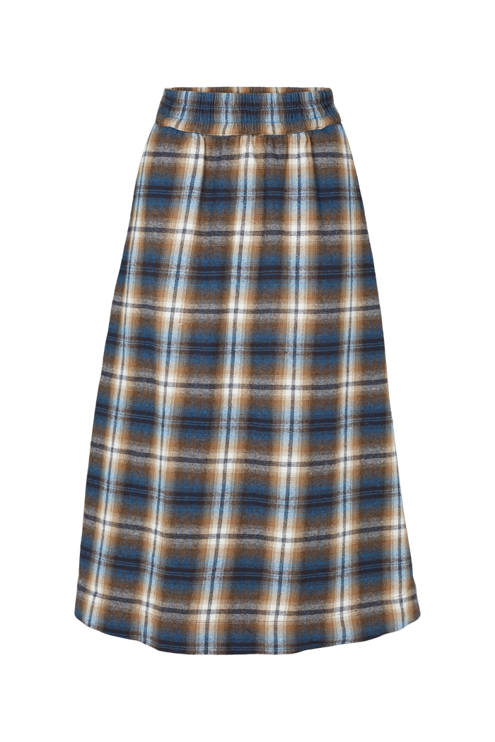 basic-apparel-tilde-skirt-midi-rock-tobacco-braun-bio image 4