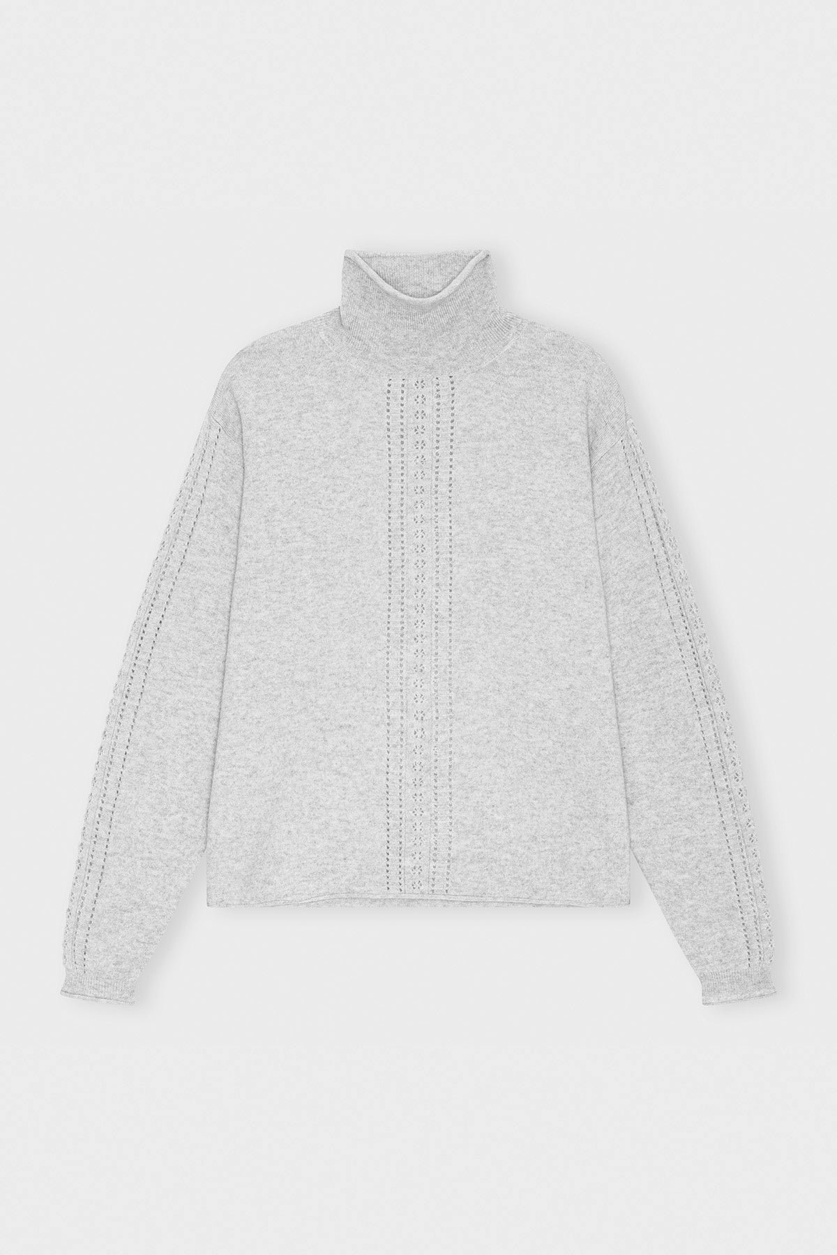 care-by-me-natacha-turtleneck-rollkragenpullover-dusty-brown-wolle image 2