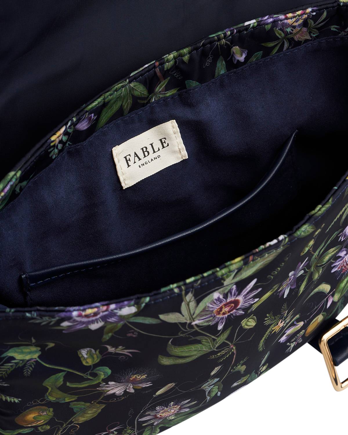 fable-england-passion-flower-satchel-tasche-navy image 6
