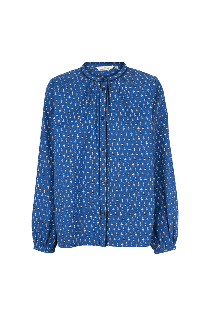 basic-apparel-spina-hemd-classic-blue-bio-baumwolle image 1
