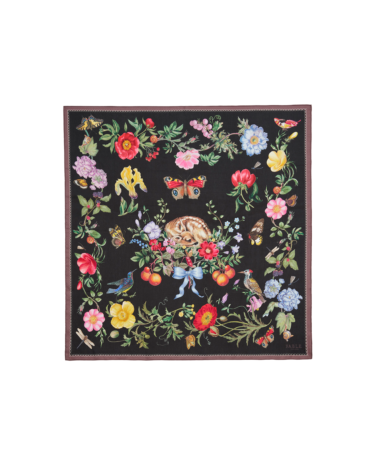 fable-england-alice-s-garden-tuch-seidenoptik-hirsch image 1