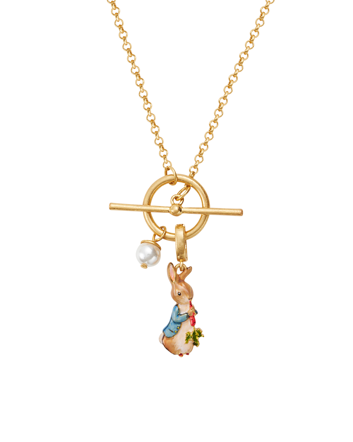 fable-england-jewellery-peter-rabbit-halskette-gold-perle image 1