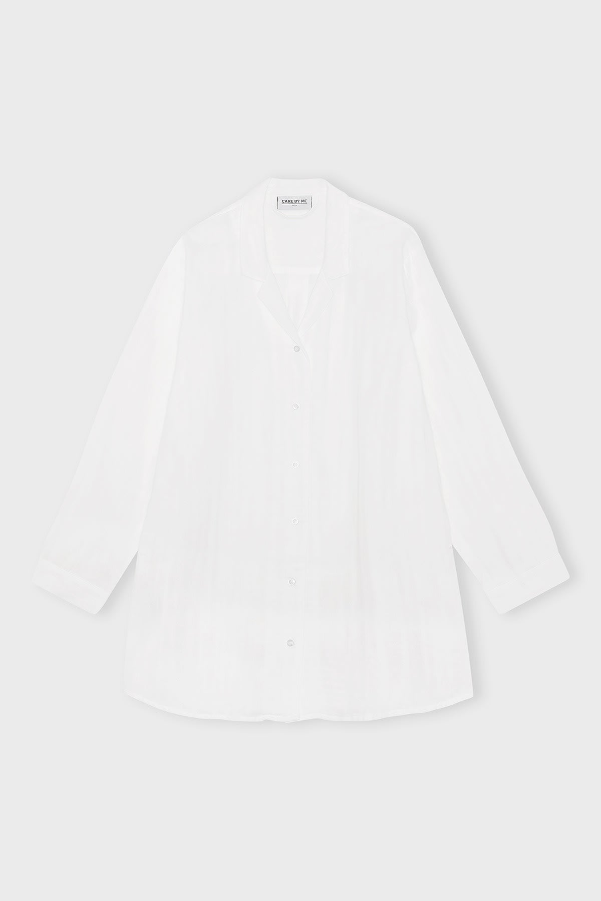 care-by-me-vivienne-long-shirt-bluse-wei-bio-baumwolle image 2