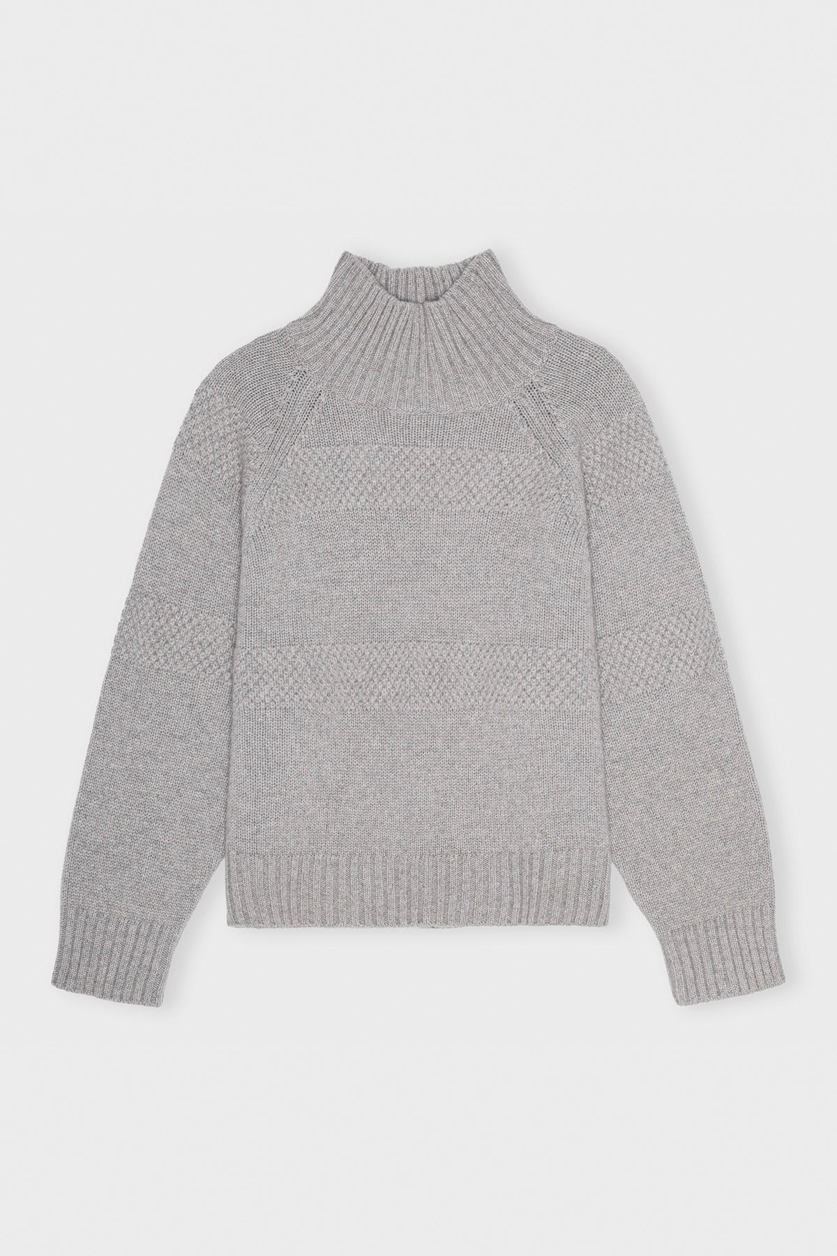 care-by-me-mea-sweater-strickpullover-hellgrau-kaschmir image 6