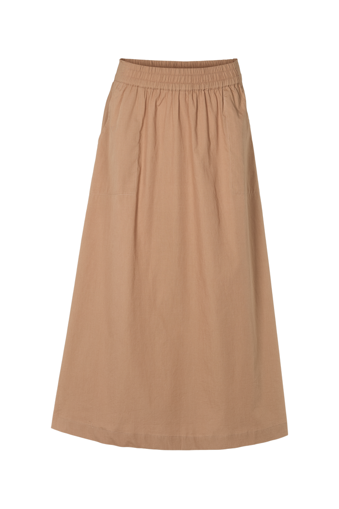 basic-apparel-silje-long-skirt-rock-portobella-bio image 4