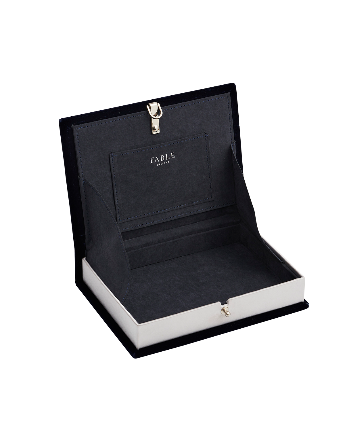 fable-england-marianne-midnight-garden-clutch-navy image 3