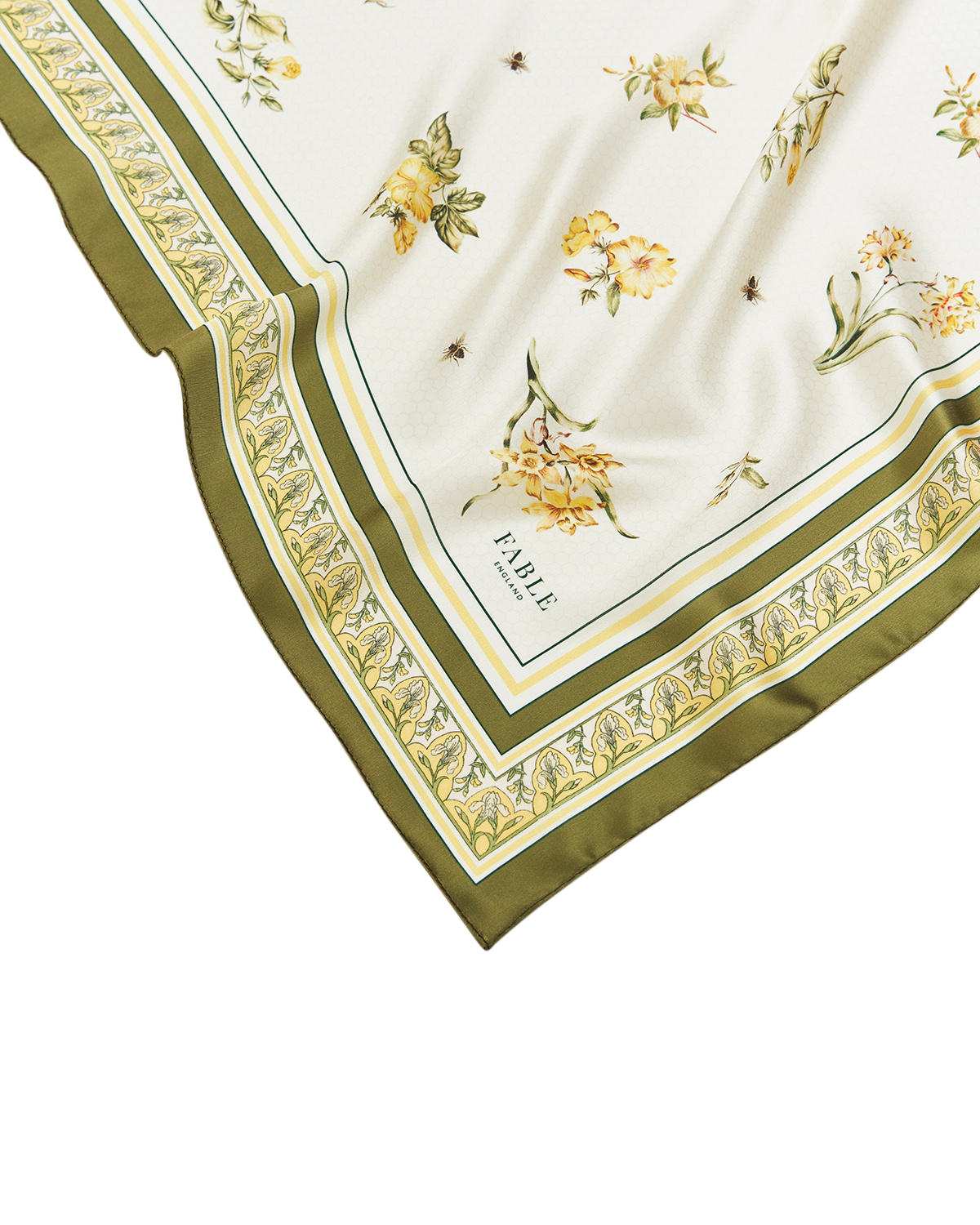 fable-england-nouveau-floral-square-tuch-gelb-blumen image 4