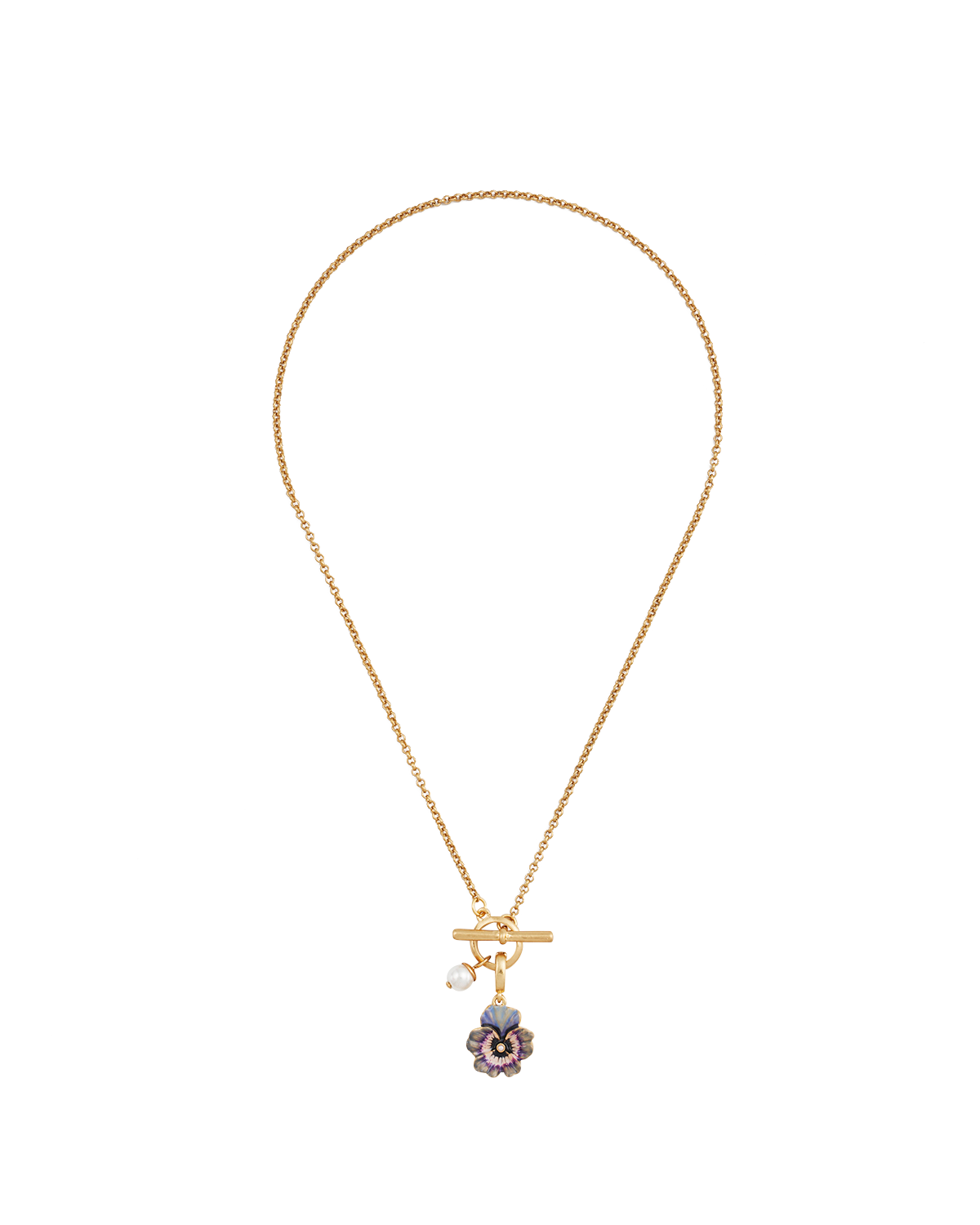 fable-england-pansy-pearl-schmuckset-kette-armband-gold image 6