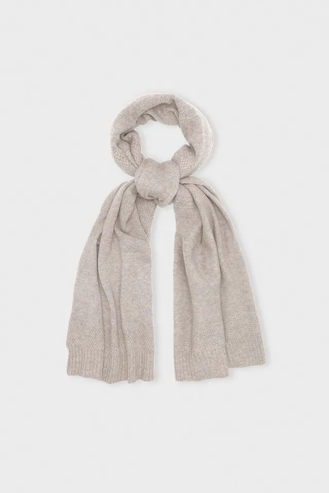 care-by-me-mea-scarf-schal-dark-sand-kaschmir-60x200 image 1