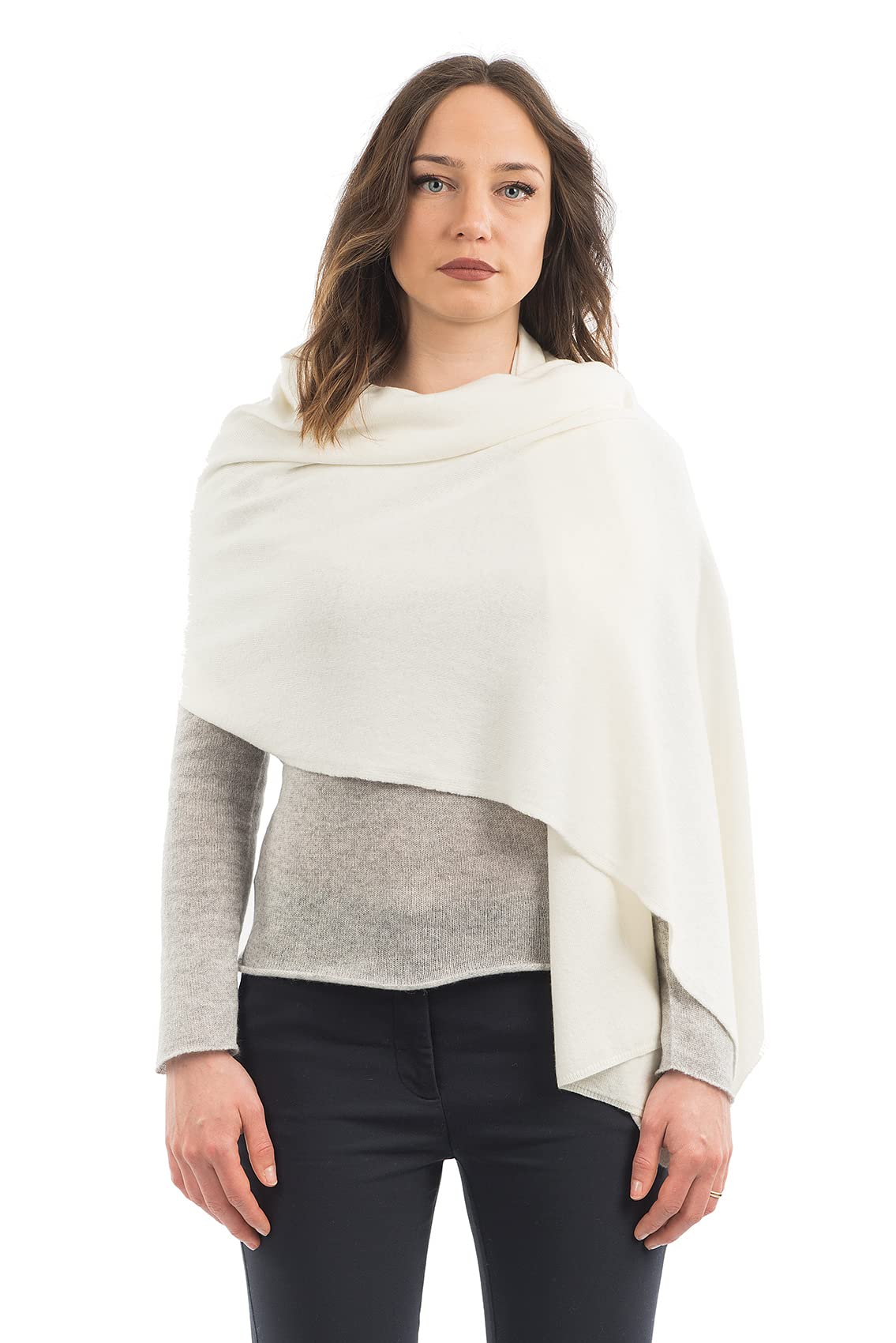 dalle-piane-cashmere-stole-stola-kaschmir-mix-wei image 1