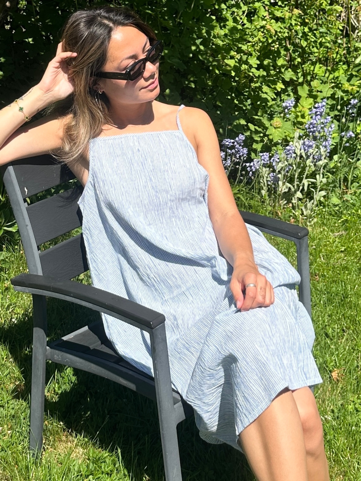 basic-apparel-carol-strap-dress-damen-riviera-bio-baumwolle image 2