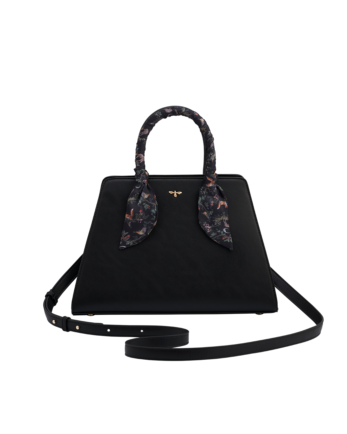 fable-england-grace-tote-tasche-schwarz-kunstleder image 4