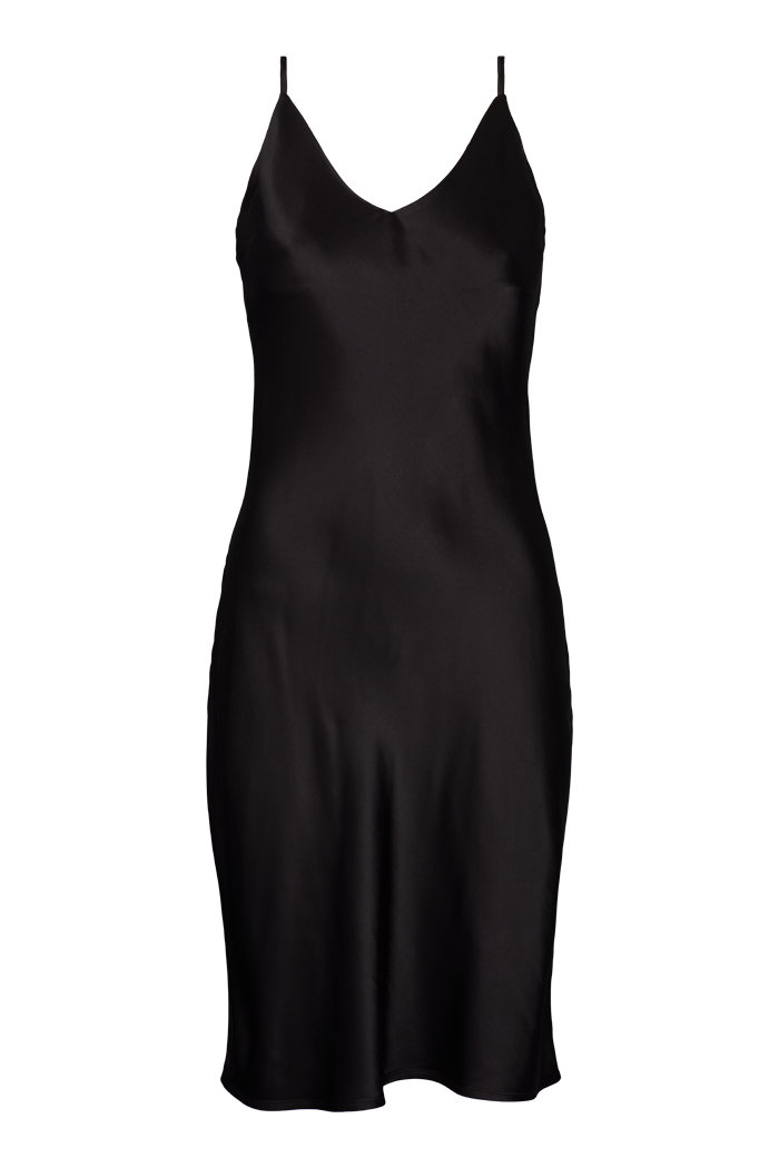 basic-apparel-flora-strap-dress-kleid-schwarz-viskose image 4