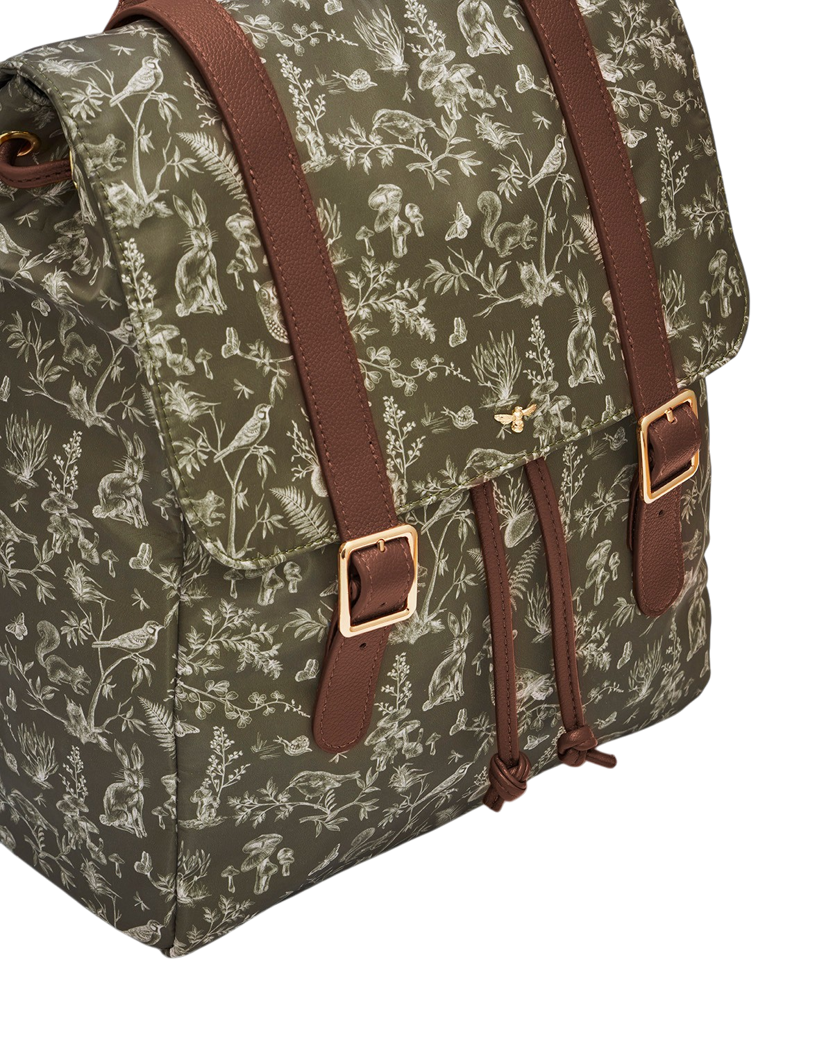 fable-england-flora-orla-rucksack-khaki-laptop image 5