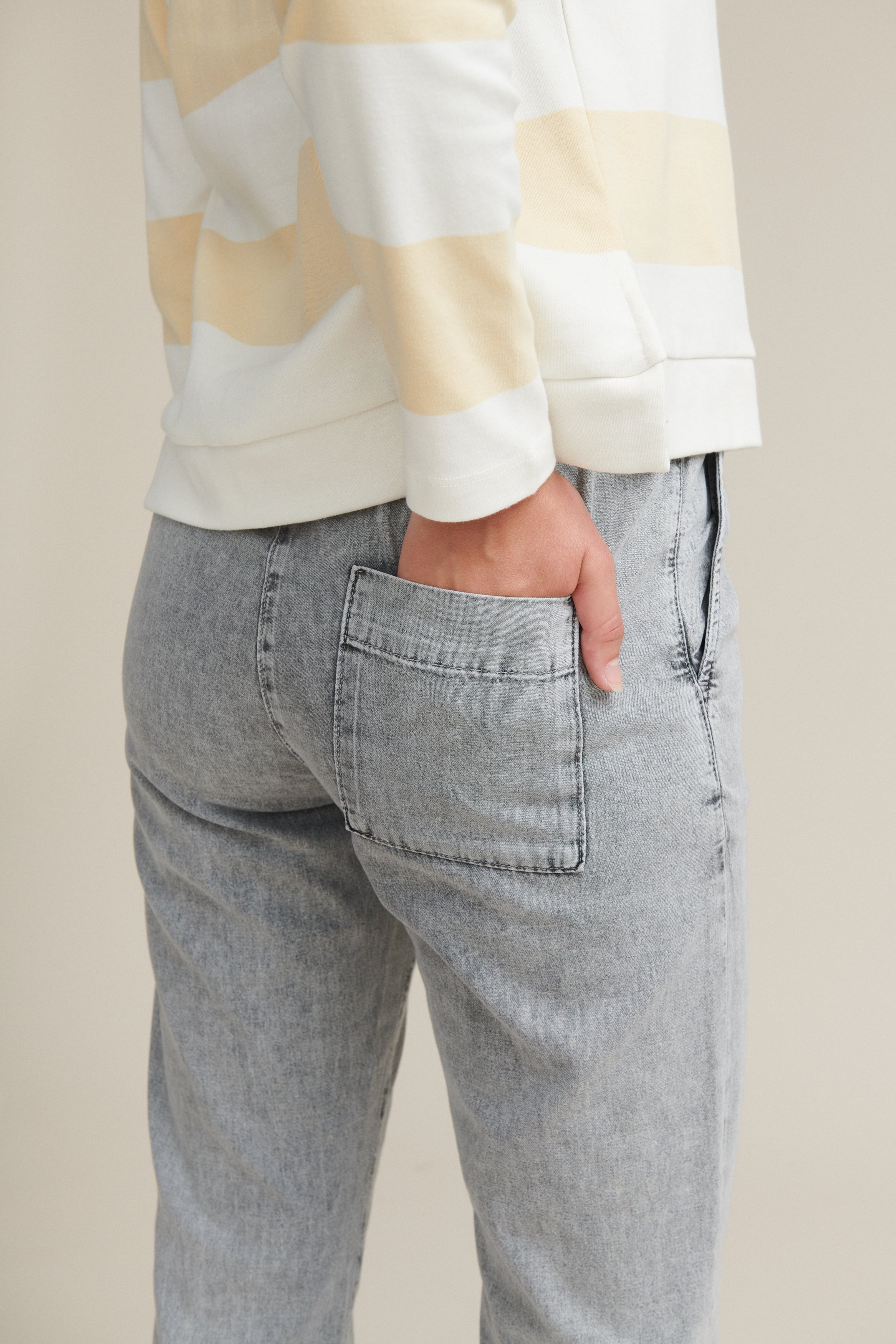 basic-apparel-bluebell-pants-hose-grey-bio-baumwolle image 1