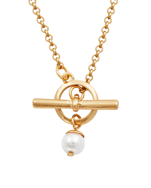 fable-england-gold-pearl-toggle-halskette-perle-gold image 1
