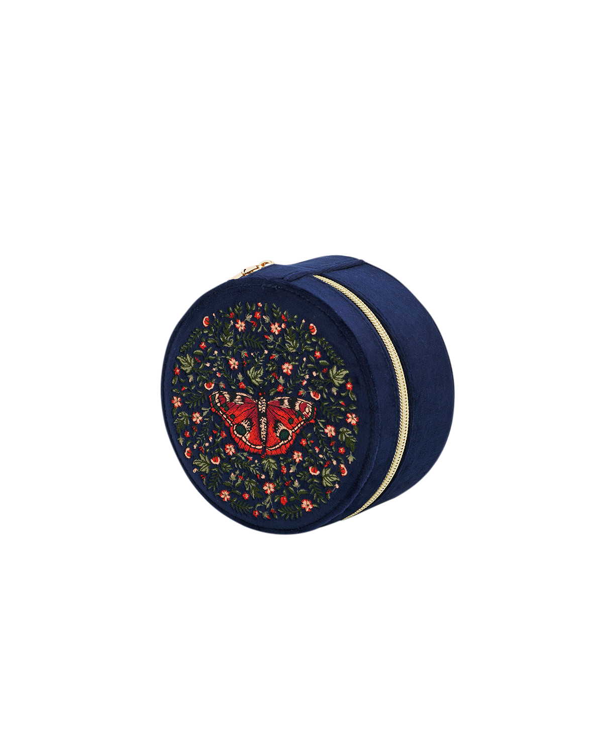 fable-england-butterfly-schmuckk-stchen-navy-samt-rund image 5
