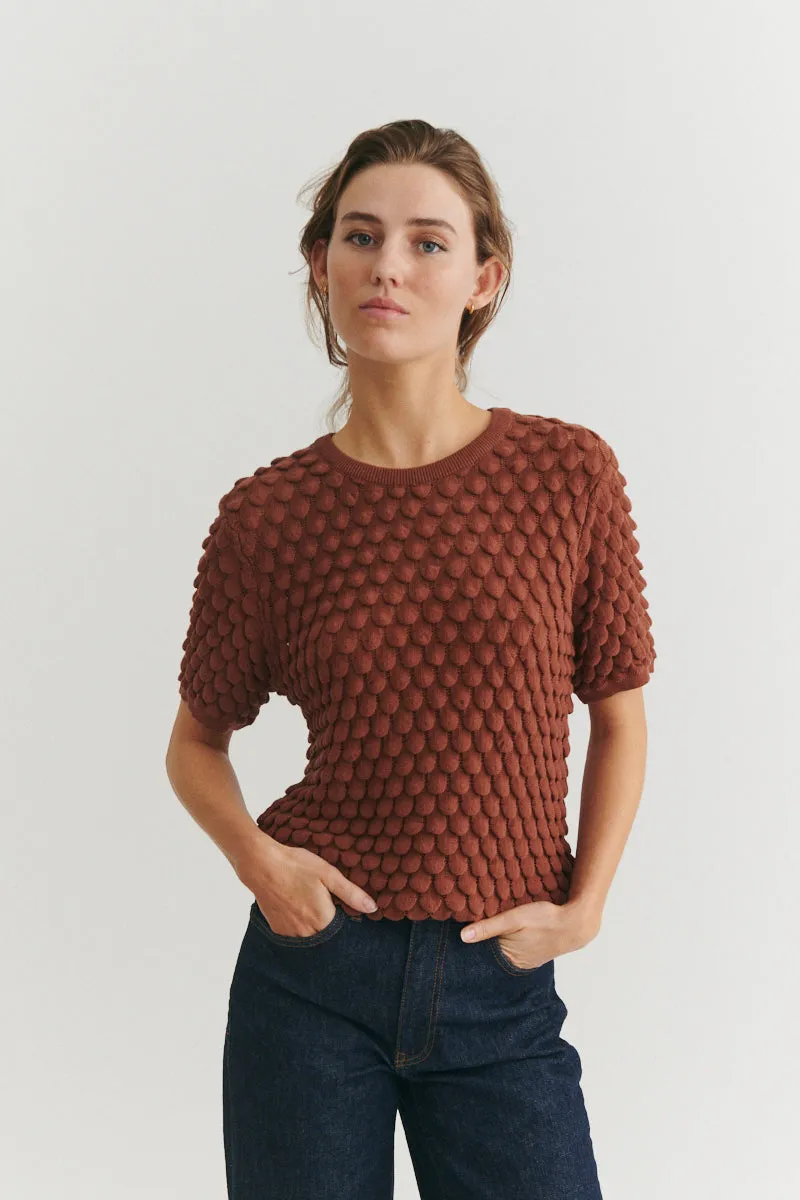 basic-apparel-cilla-pullover-tortoise-shell-bio image 1