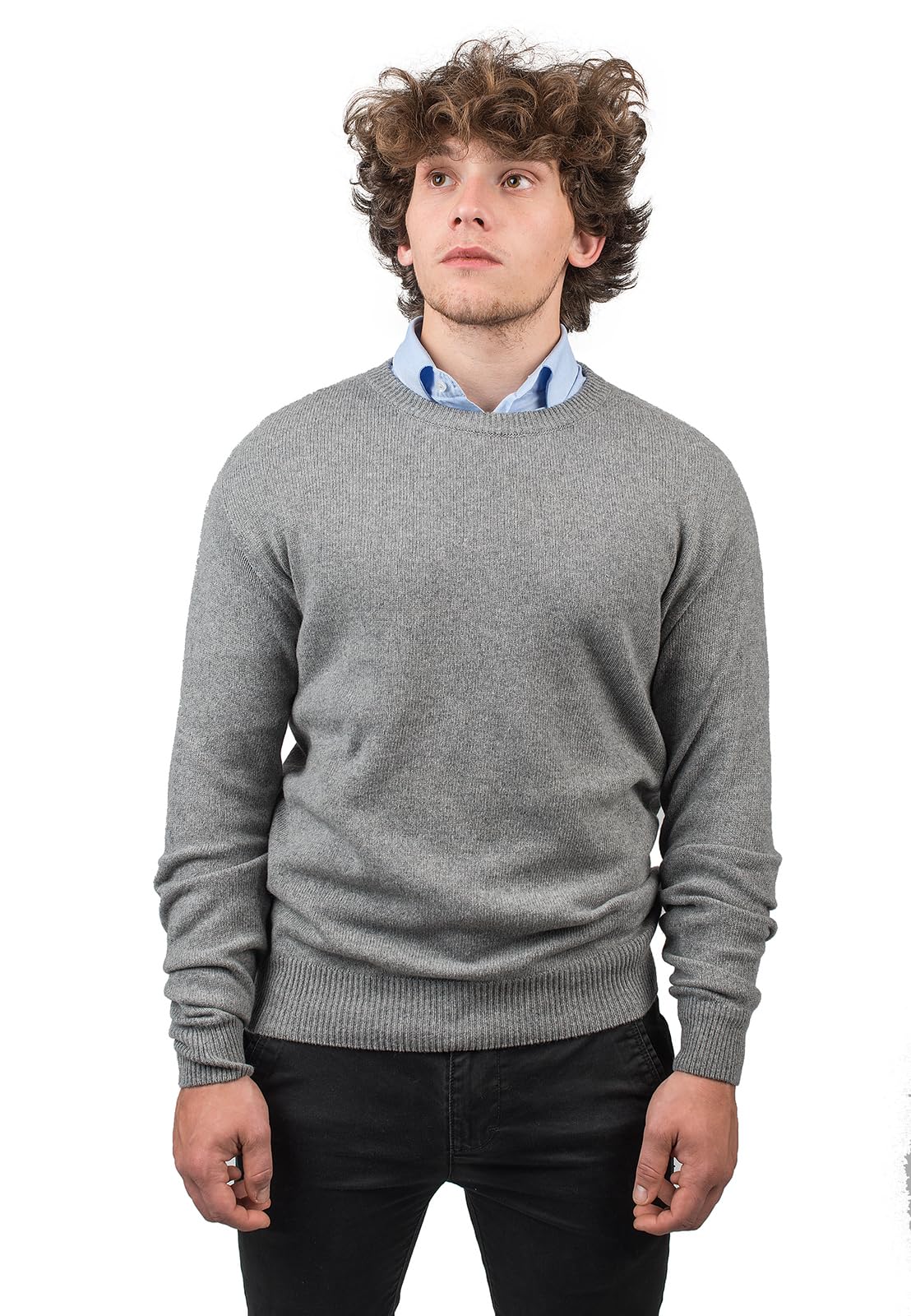 dalle-piane-cashmere-sweater-herrenpullover-xxl-grau image 8
