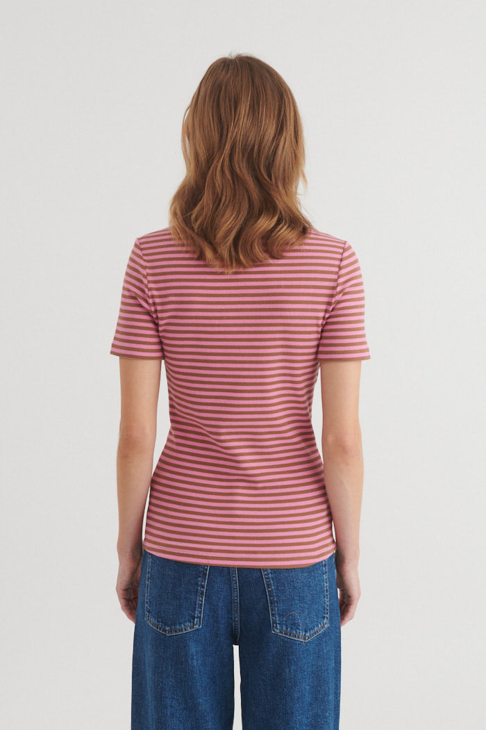 basic-apparel-ludmilla-o-neck-t-shirt-cashmere-rose-bio image 3