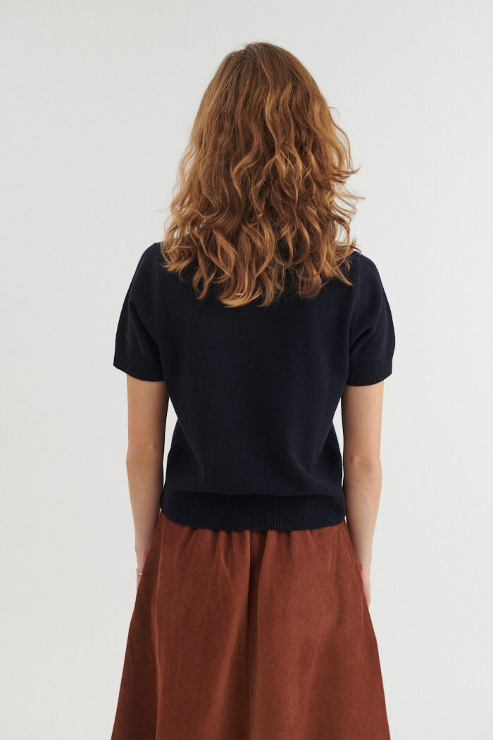 basic-apparel-liz-collar-pullover-navy-merinowolle image 3