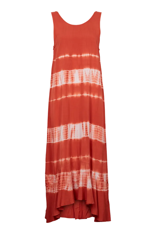basic-apparel-orchid-dress-tie-dye-viskose-rosa image 1