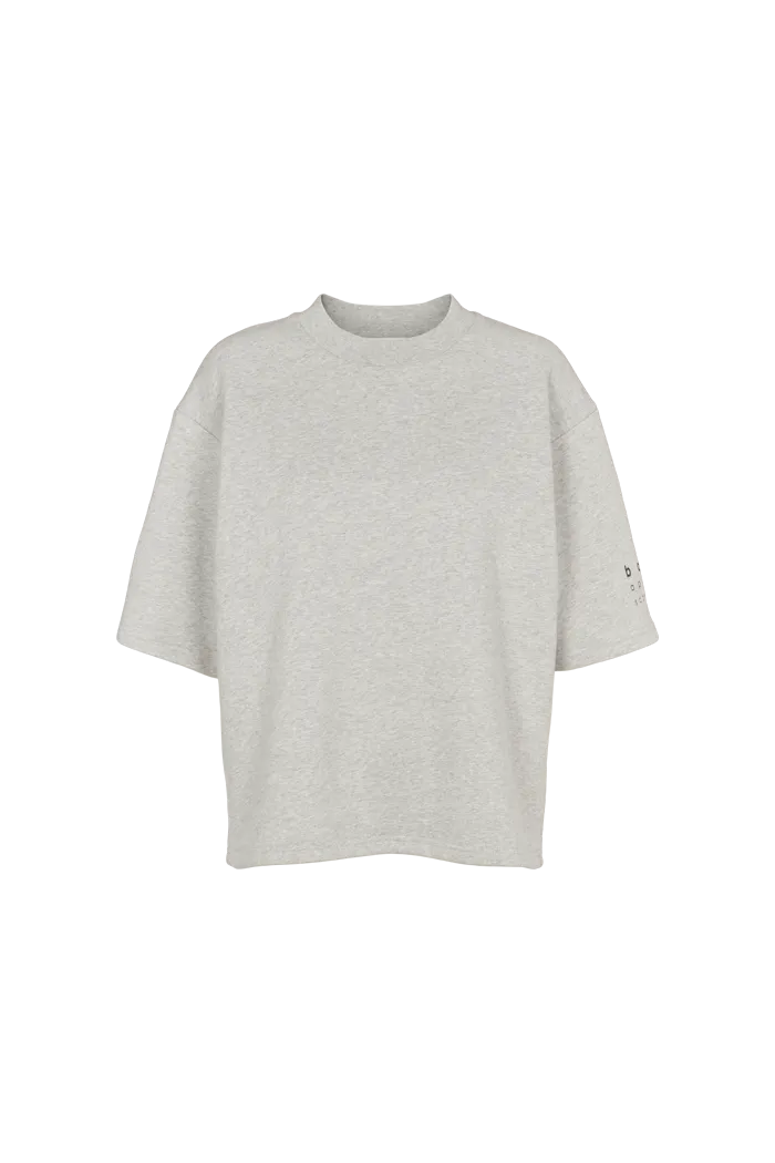 basic-apparel-cinna-t-shirt-grey-mel-bio-baumwolle image 1