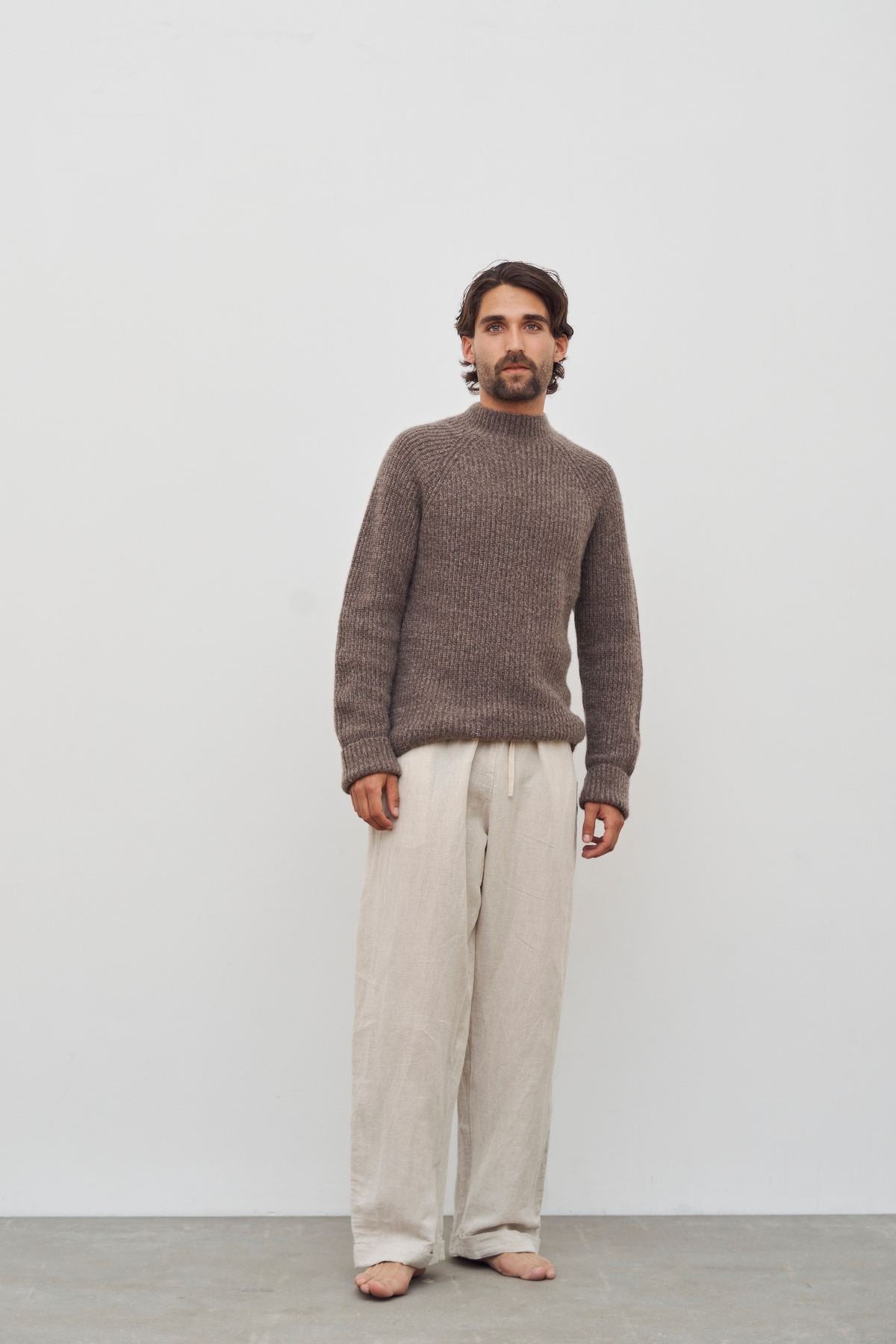 care-by-me-karl-sweater-herrenpullover-kaschmir-dunkelbraun image 6