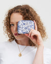 fable-england-blue-ditsy-portemonnaie-klein-agnes-blau image 2