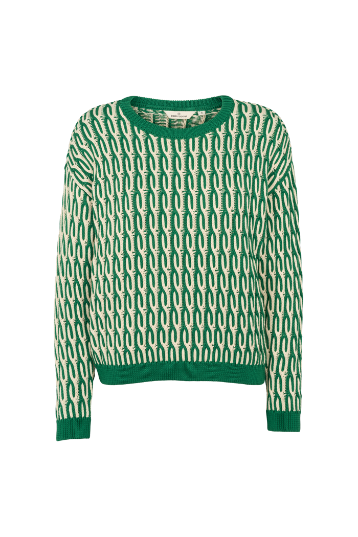 basic-apparel-minie-sweater-pullover-gr-n-wei-bio-baumwolle image 6
