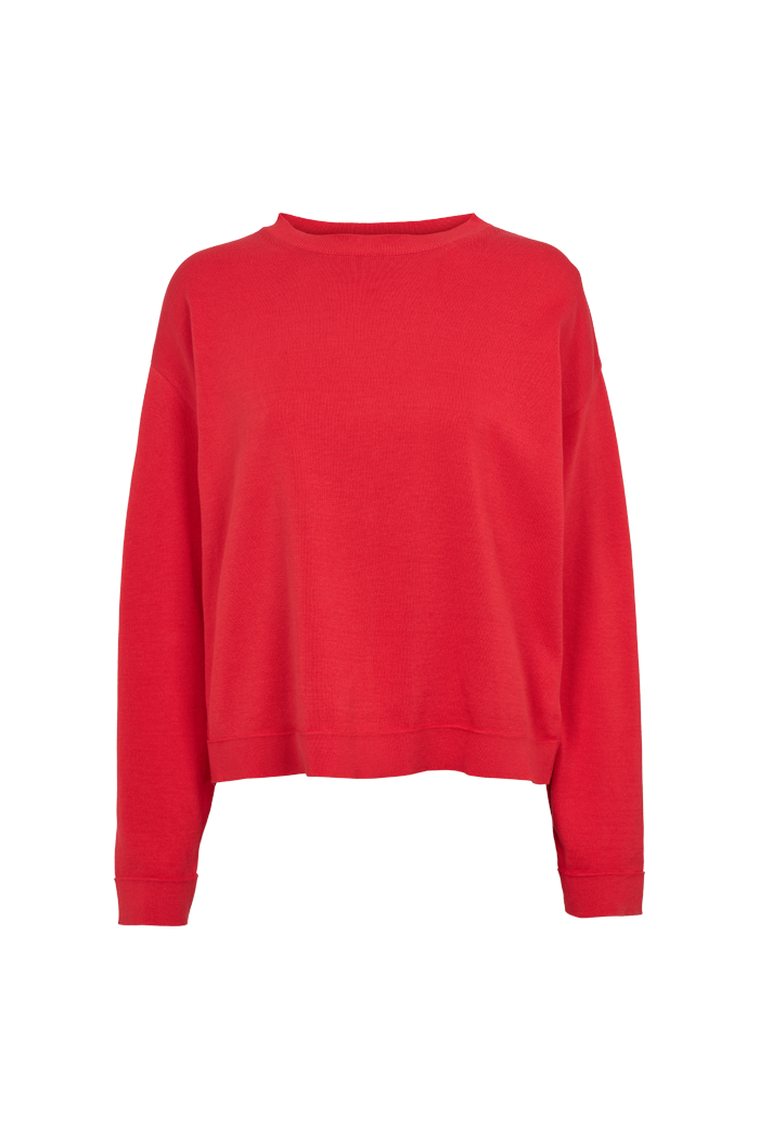 basic-apparel-kari-o-neck-pullover-rot-bio-baumwolle image 6