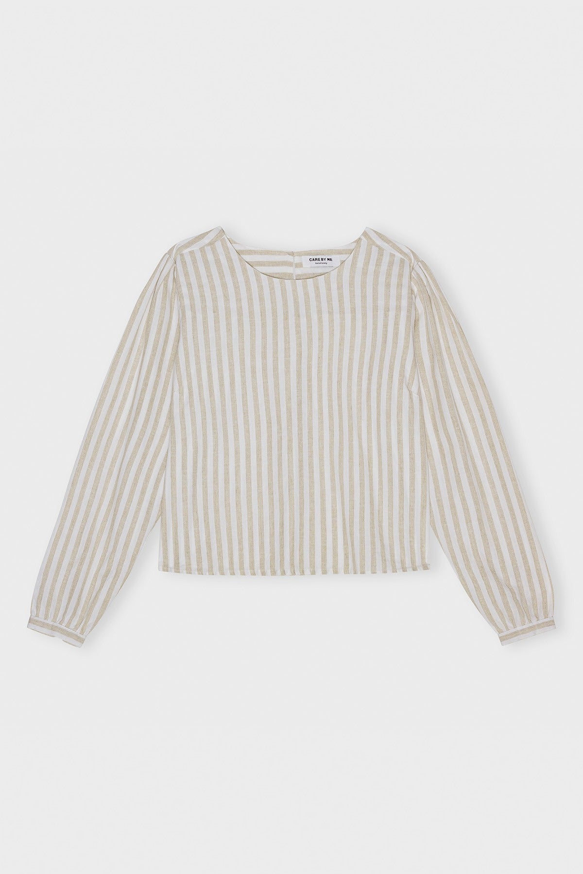 care-by-me-cecilie-blouse-leinenbluse-black-bio-baumwolle-leinen image 3