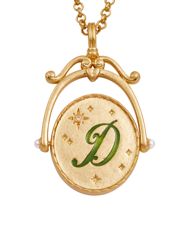 fable-england-jewellery-d-daisy-halskette-gold-buchstabe-d image 1