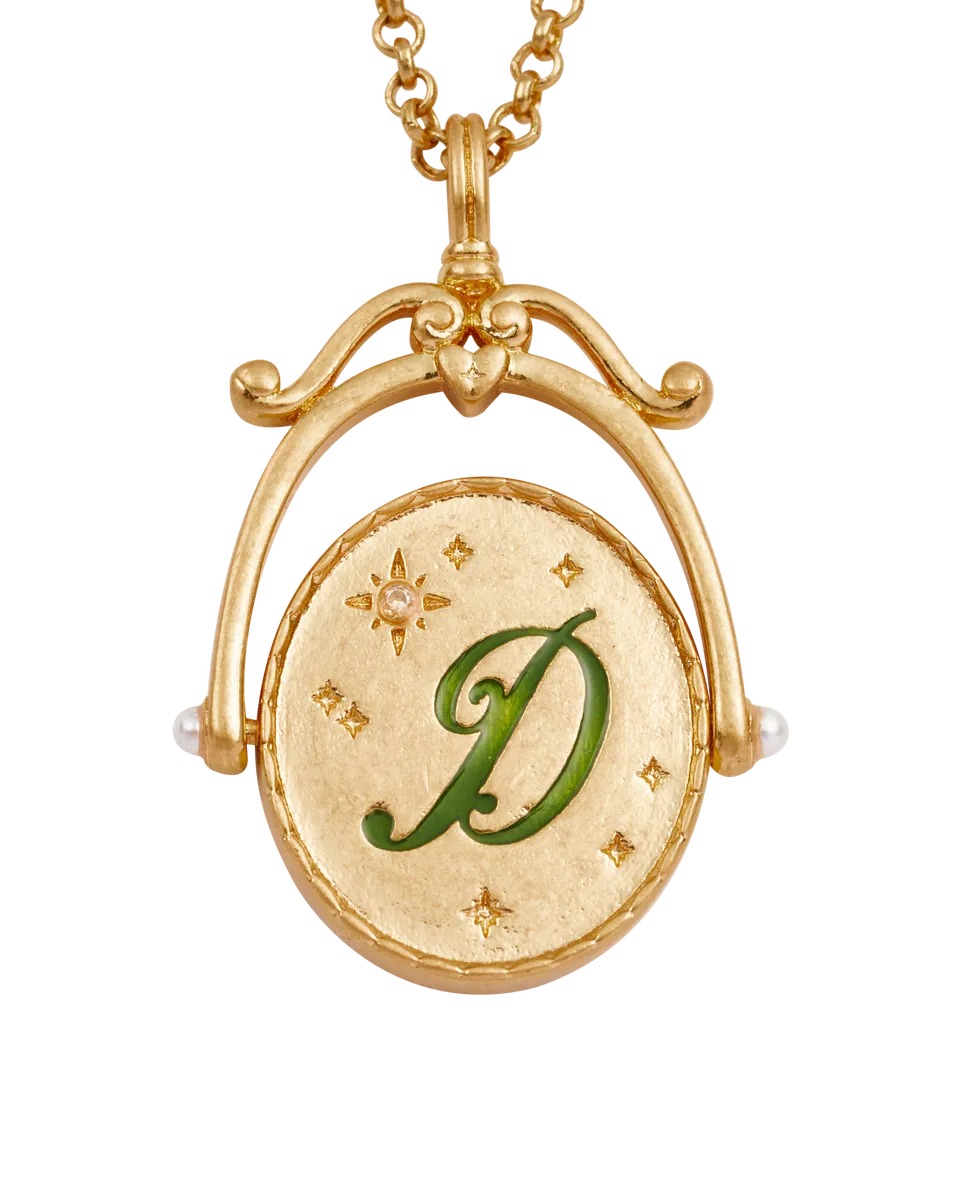 fable-england-jewellery-d-daisy-halskette-gold-buchstabe-d image 1