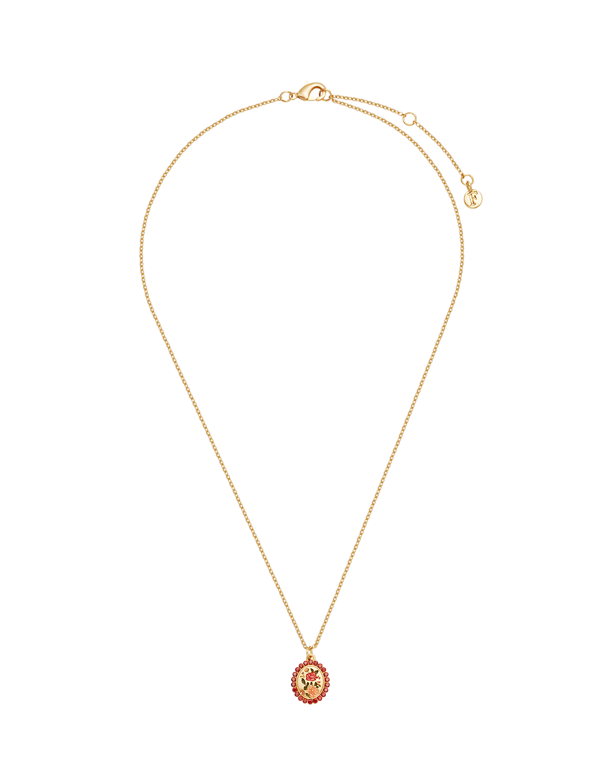 fable-england-eve-halskette-gold-rosenblumen-handbemalt image 3