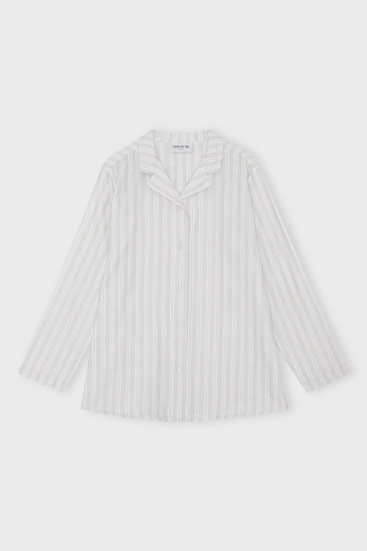 care-by-me-vivienne-shirt-bluse-hellgrau-bio-baumwolle image 5