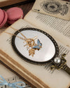 fable-england-jewellery-schmetterling-halskette-blau-emaille image 6