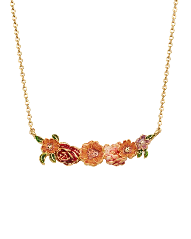 fable-england-eve-floral-choker-kette-gold image 1